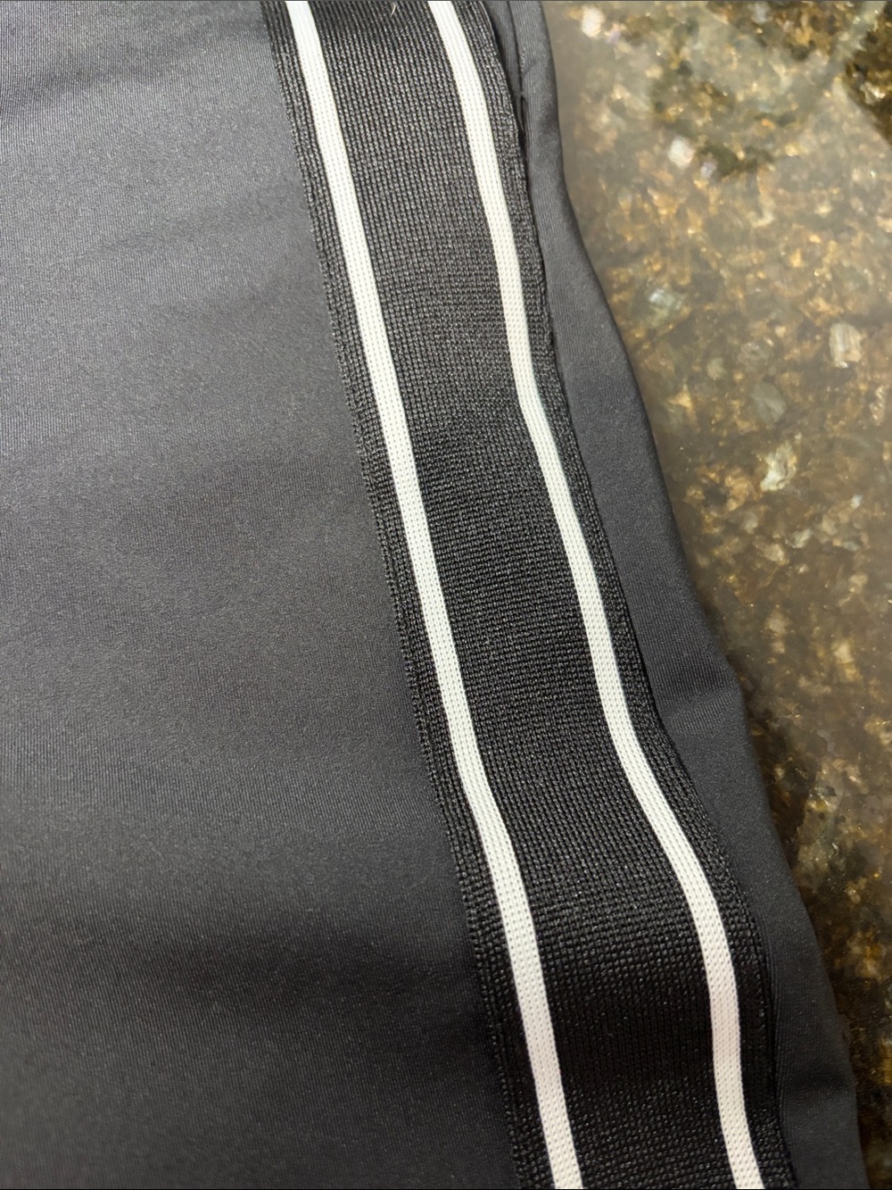 SUSAN GRAVER SPORT Women’s Black Pull-On Track Pants with Side Stripes & Pockets - Picture 8 of 8